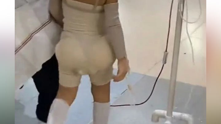 En Cartagena también se viralizó el video de una menor paseando con el mismo atuendo./Foto: cortesía