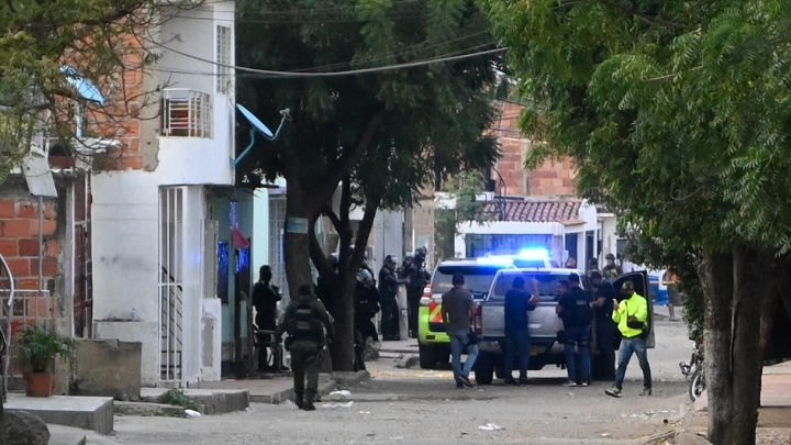 Un muerto, ocho capturados y un policía herido en La Parada./Foto: La Opinión