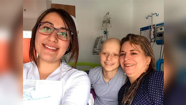 Zuleidy pudo recuperarse del cáncer