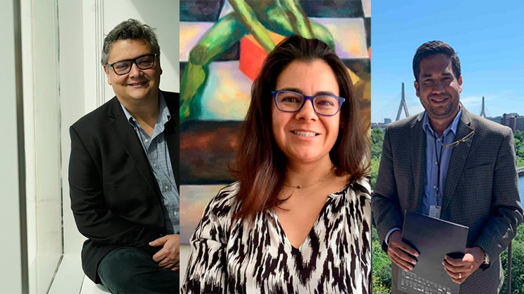 Horacio Álvarez Marinelli, Catalina Duarte y David Gironza