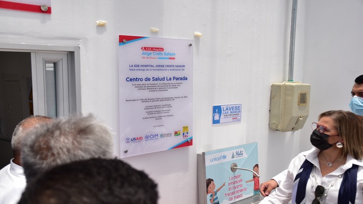 Centro de salud en La Parada./Foto: Pablo Castillo - La Opinión