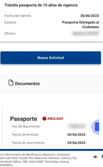 Pasaporte eliminado