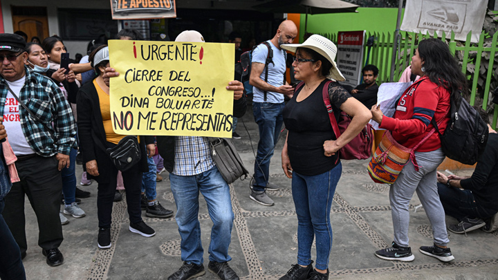 Cinco claves para entender la crisis política crónica en Perú./AFP. 