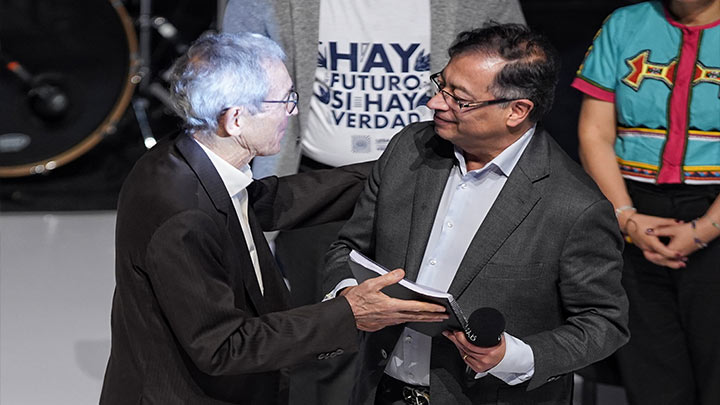 "La verdad tiene un sentido que no es la venganza": Petro./Foto: Colprensa