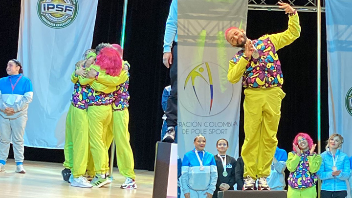 Cucuteños ganaron en el Campeonato Nacional de Áereos y Pole Sport 2023