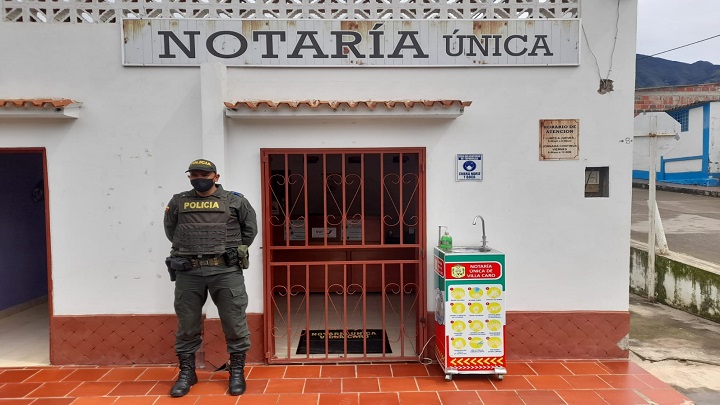 La Policía estará presente en todo el territorio colombiano para evitar disturbios en las elecciones./Foto: cortesía