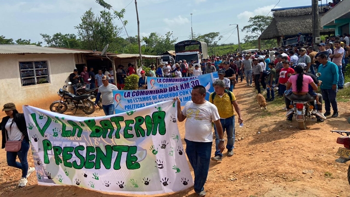 Los campesinos no aguanta más presión y abandono