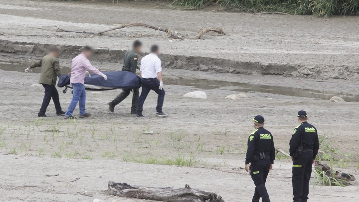 El cuerpo fue sacado del río Pamplonita.