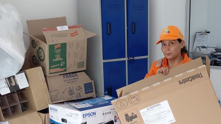 Gracias al trabajo de los recicladores, entre el 85% y el 90% del material recolectado logra ser reutilizado o transformado.