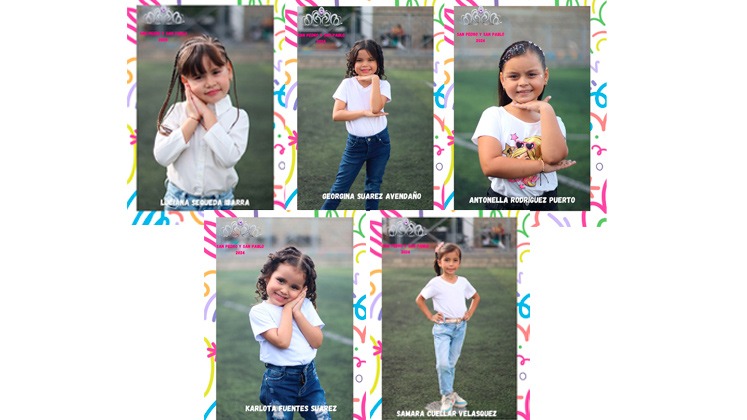 En la inauguración del certamen, todas las candidatas realizan una presentación conjunta.