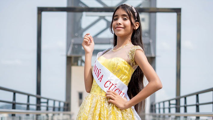 Para la prueba de café, Kleidy Gómez ha dedicado varias horas de práctica para preparar frente a los exigentes jurados, un capuchino.