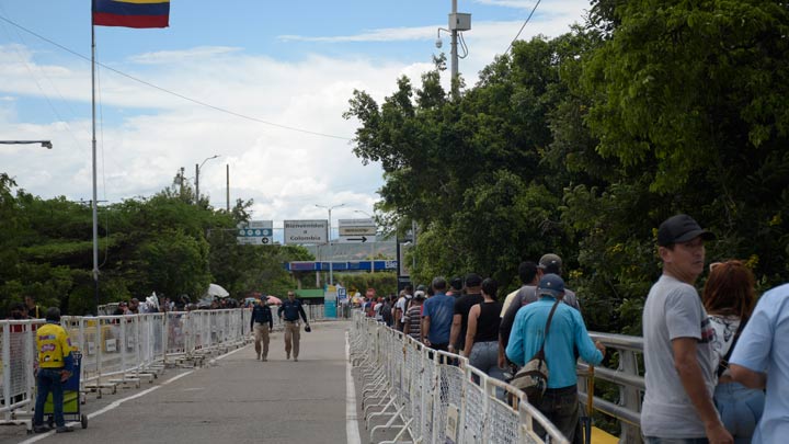 Frontera colombiana por Norte de Santander