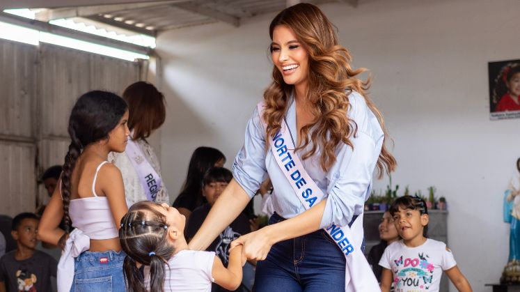 Una de las jornadas más significativas ocurrió el jueves pasado, cuando las aspirantes, junto con Zamara Yanquen, visitaron la Fundación Hoasis en Cúcuta. 