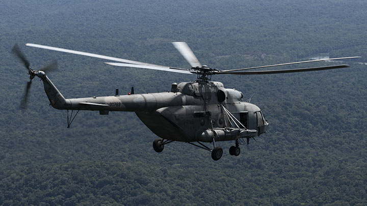 Operaciones militares para 'liberar' Amazonía venezolana de minería ilegal./Foto: AFP