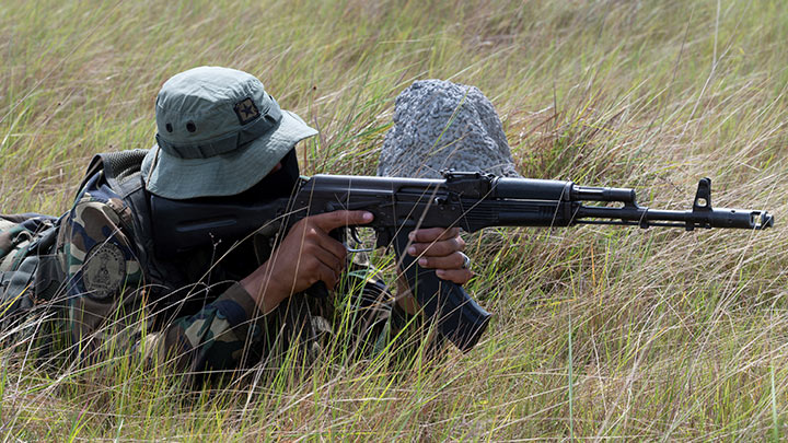 Operaciones militares para 'liberar' Amazonía venezolana de minería ilegal./Foto: AFP