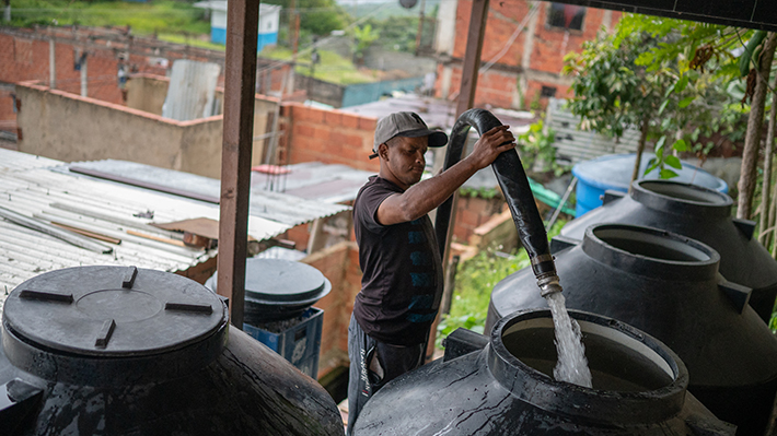 Servicios públicos en Venezuela/AFP. 