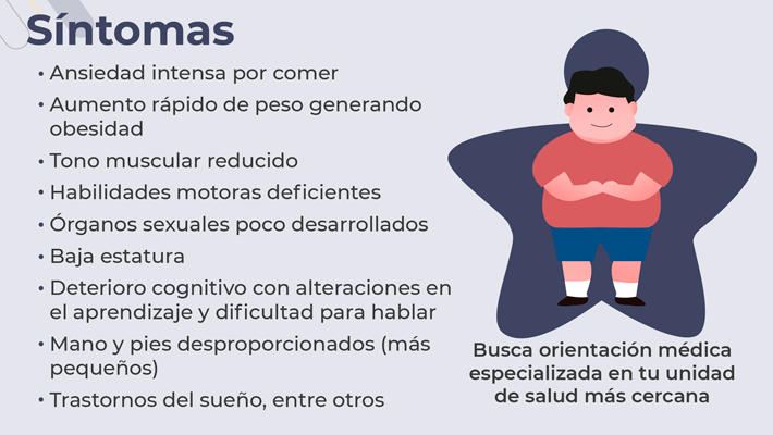 sintomas del prader willi