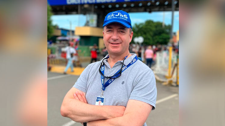 Padre Juan Enrique Casas, director del Servicio Jesuita a Refugiados./ Foto Cortesía