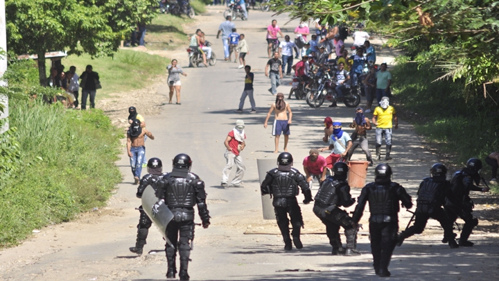 En 2013 se dio un paro campesino que no ha permitido la fumigación.