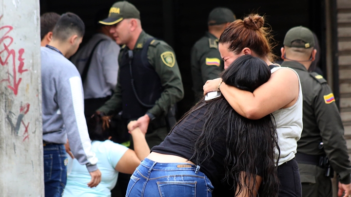 Momentos de drama por el crimen de cambista.