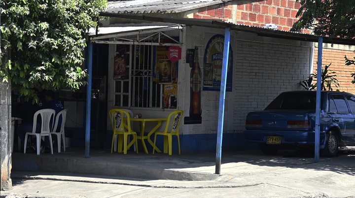 Hurto en motocicleta.