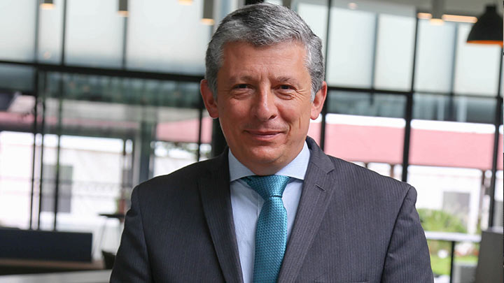 Alejandro Cheyne, rector de la Unirosario./ Foto Cortesía