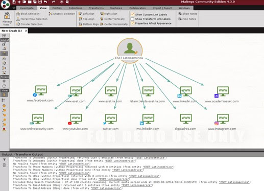 Búsqueda de entidades a partir del nombre.