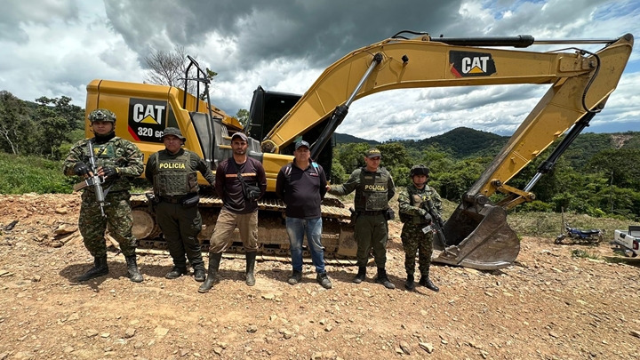 Dos capturados por el daño ambiental.