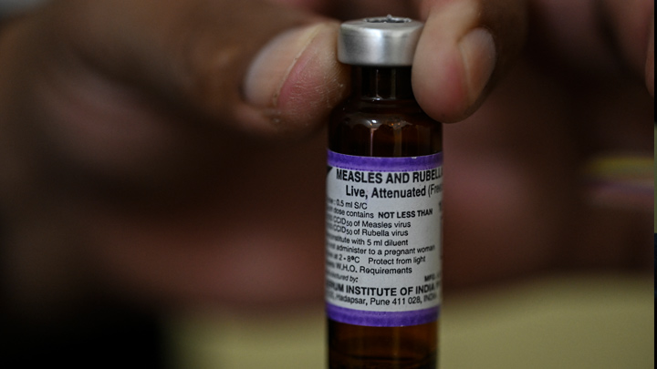 Vacunas en Venezuela./AFP