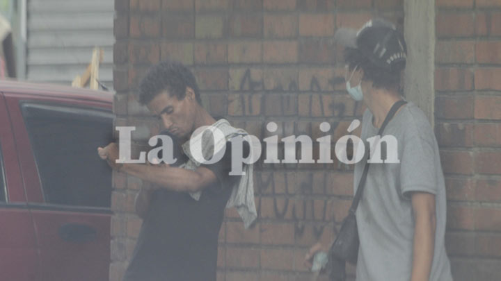 Por las calles del centro de Cúcuta se encuentran muchos consumidores de drogas.