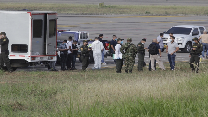 El día del hecho llegó un grupo de investigadores desde Bogotá.