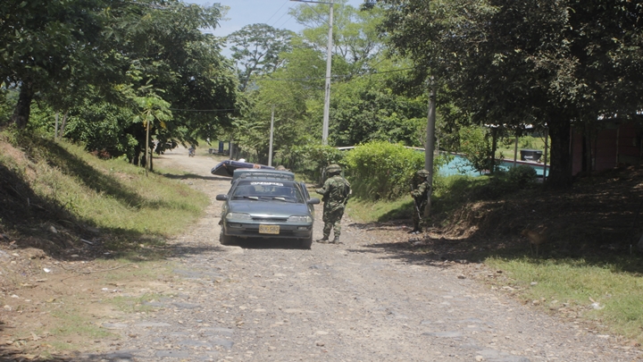 Tropas del Ejército se encuentran en La Invasión.