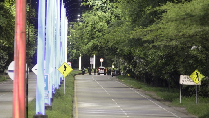 La Autopista Internacional duró cerrada varias horas.