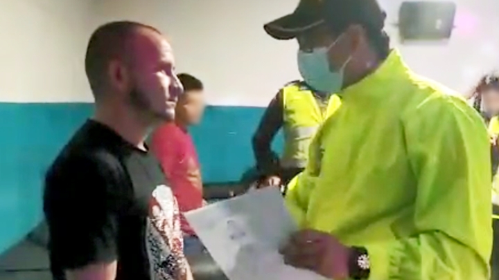 Lo detuvieron en Cali