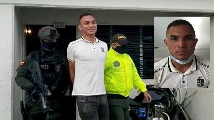 César León Solórzano fue capturado el 11 de agosto de 2020 en Puerto Santander, señalado de ser un rastrojo.