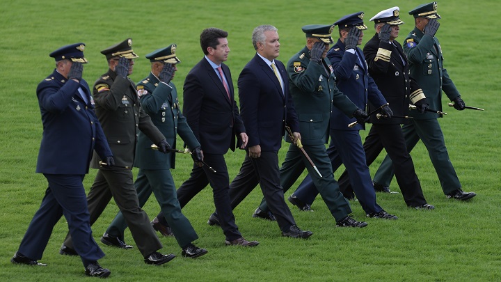 El general Zapateiro se despidió de su cargo./Foto: Colprensa