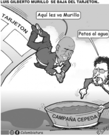 Luis Gilberto Murillo se baja del tarjetón