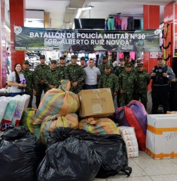 Ejército y Alejandría se unieron en campaña solidaria