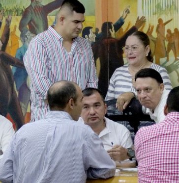 Concejales de cúcuta en plena acción./Foto Carlos Ramírez