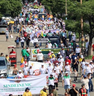 Protesta en Cúcuta
