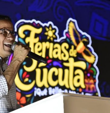 El alcalde Jorge Acevedo presidió el lanzamiento de las Ferias de Cúcuta/Foto: Cortesía
