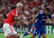 Camilo Durán marcó el segundo gol, para el empate de los azarbaiyanos frente al Benfica.
