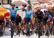 El uruguayo Guillermo Thomas Silva (adelante)  dio una gran sorpresa en el Giro de Italia, con un triunfo histórico para su país.