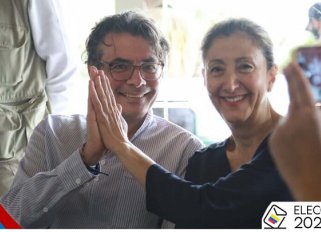 Ingrid Betancourth y Alejandro Gaviria