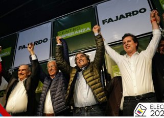 Candidatos presidenciales.