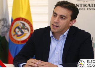 El registrador Alexander Vega prefirió no anticiparse a dar un horario preciso sobre la entrega de resultados./ Foto: Colprensa