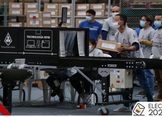 Comenzó la distribución del material electoral en el país./Foto: Colprensa