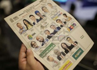 Candidatos presidenciales. 