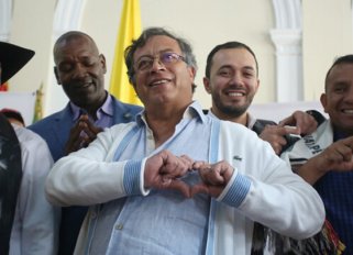 Gustavo Petro, candidato presidencial.