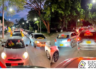 Caravana en apoyo a Rodolfo Hernández en Cúcuta